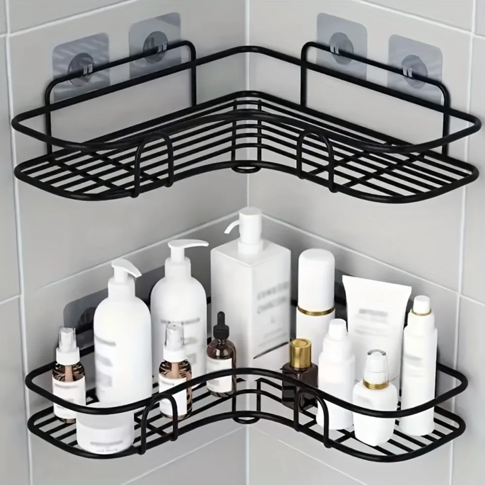 Étagère douche d’angle sans perçage